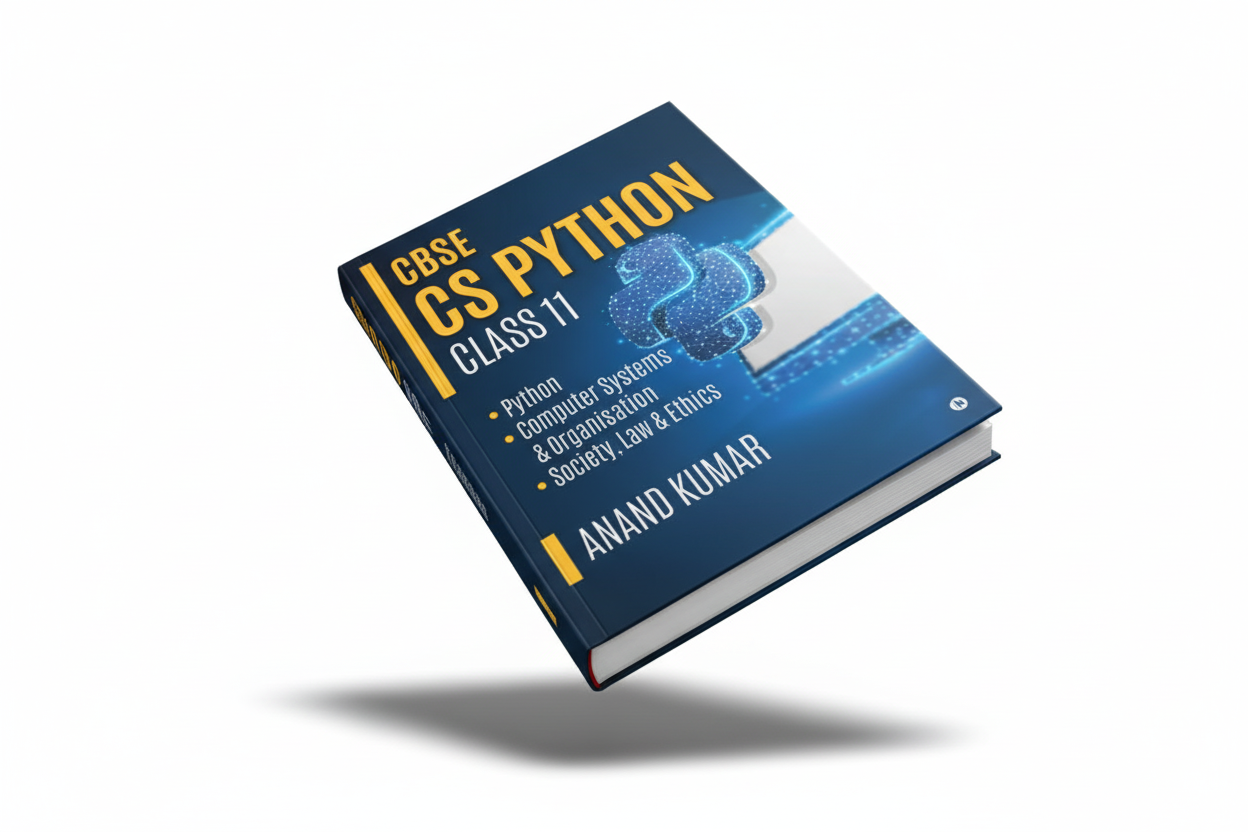CBSE Class 11 CS Python Book by Anand Sir
